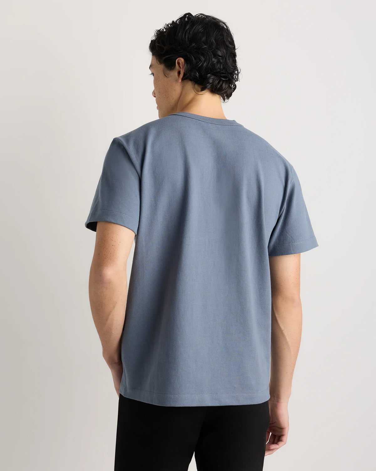 100% Organic Cotton Heavyweight Tee - XS / Natural