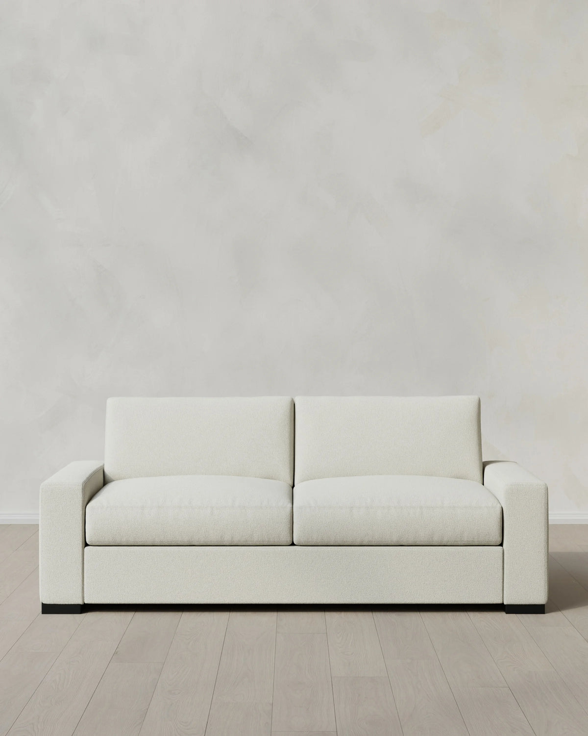 Stillman Sleeper Sofa in Performance Basketweave - Queen / Flax