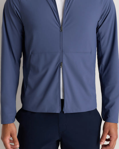 Packable Performance Training Jacket - S / Storm Blue