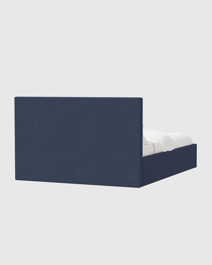 100% Linen Square Bed - Full / Canvas