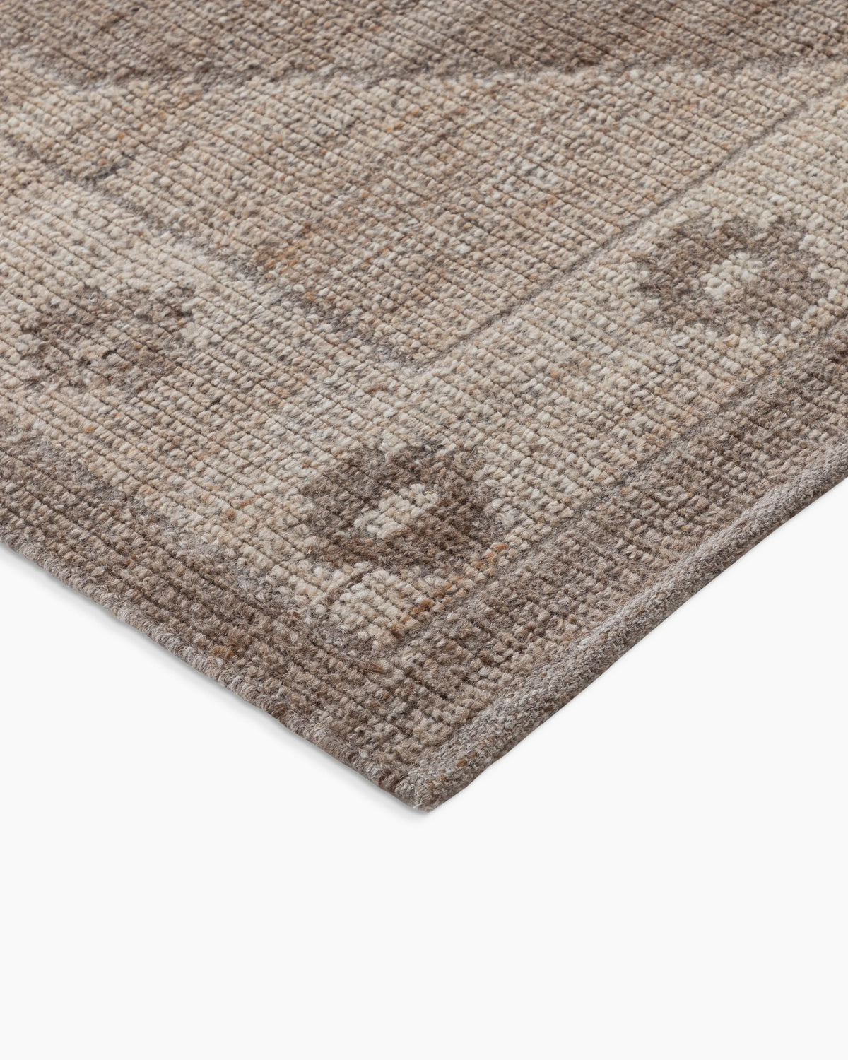 Sonora Handwoven Wool Rug - 5' x 7'6" / Brown