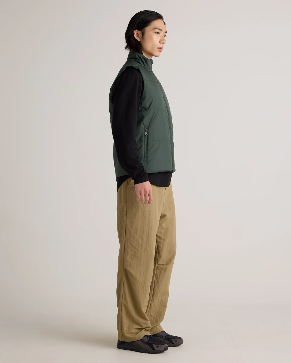 Hybrid Insulated Lightweight Vest - S / Verdant Pine