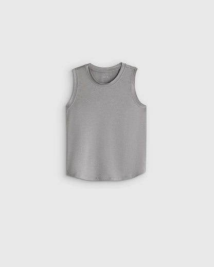 Girls Flowknit Breeze Tank - 6 / Shell Pink