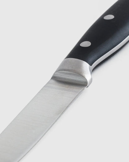 German Stainless Steel Steak Knife Set - One Size / Black