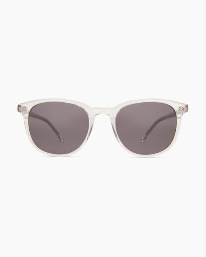 Charlie Polarized Acetate Sunglasses - Standard / Clear with Grey lens