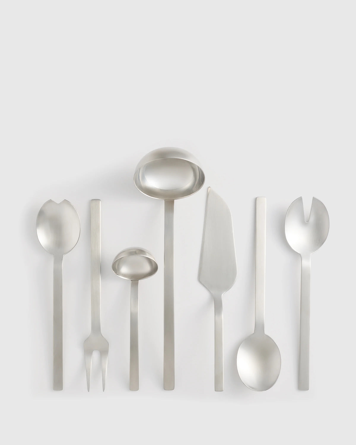 Stile 7-Pc Serving Utensil Set by Mepra - One Size / Polished Stainless Steel