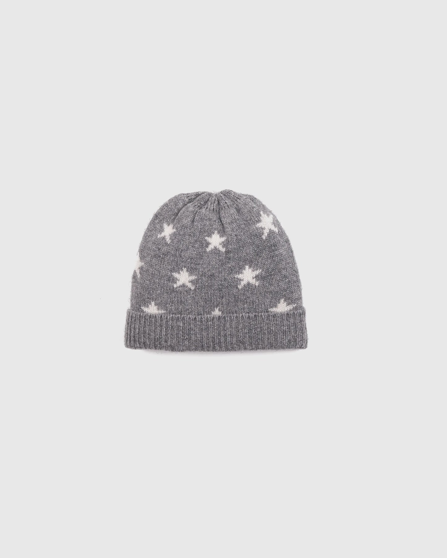 Washable Cashmere Beanie & Bootie Set - 0-6M / Heather Grey