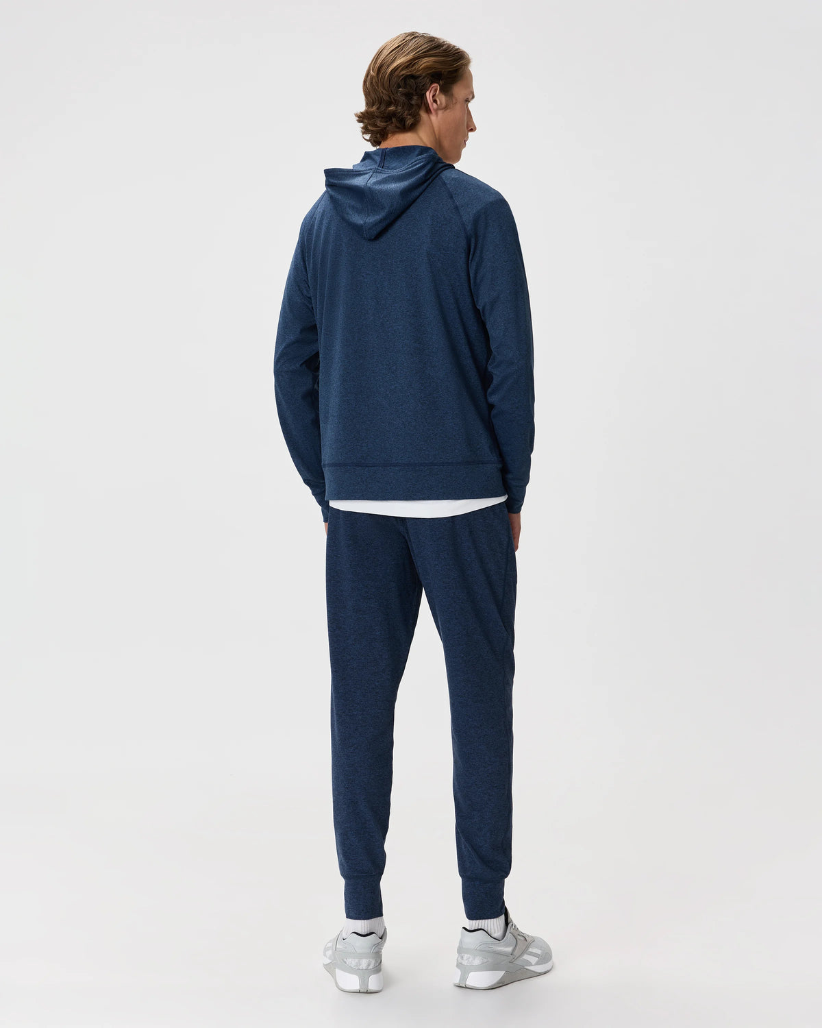 Flowknit Performance Half-Zip Hoodie - S / Heather Green
