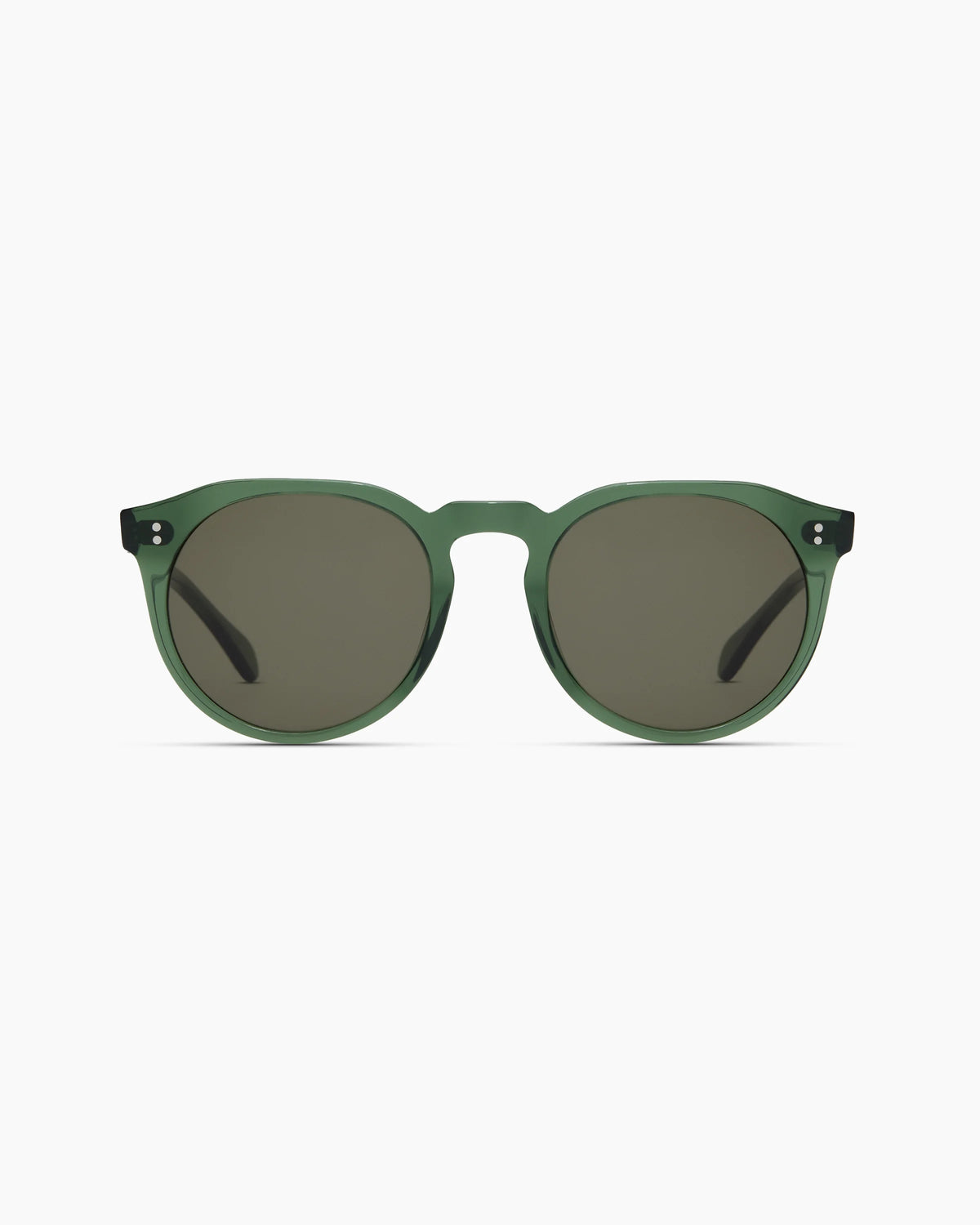 Tahiti Polarized Acetate Sunglasses - One Size / Clear Taupe with Brown lens