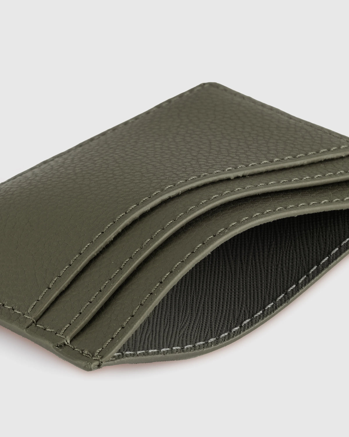Adeline Slim Card Case - One Size / Olive