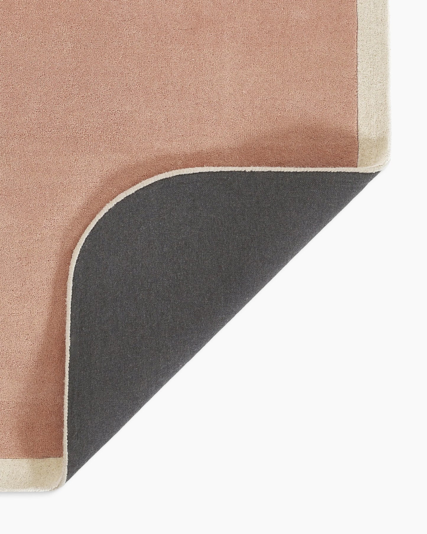 Colorful Curves Hand-Tufted Rug - 3'6" x 5'6" / Pink