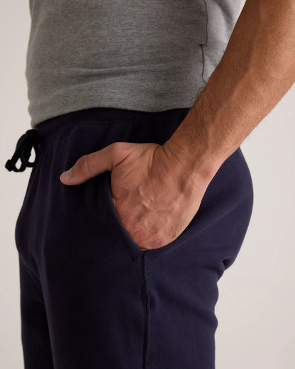 Organic Midweight French Terry Slim Joggers - XS / Light Heather Grey