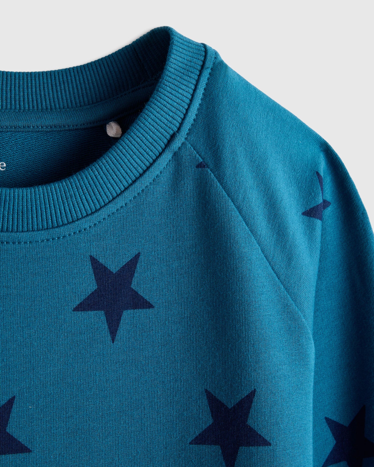 Organic Cotton French Terry Crew Neck Sweatshirt - 2T / Heart Graphic