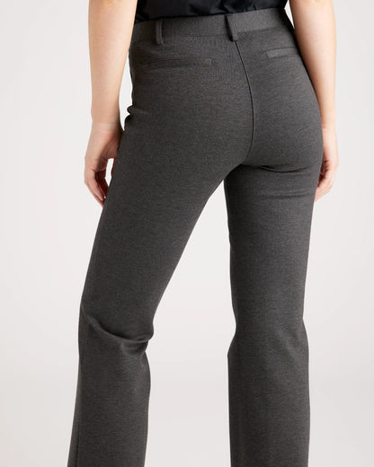 Ultra-Stretch Ponte Bootcut Pants - XS / Roasted Pecan