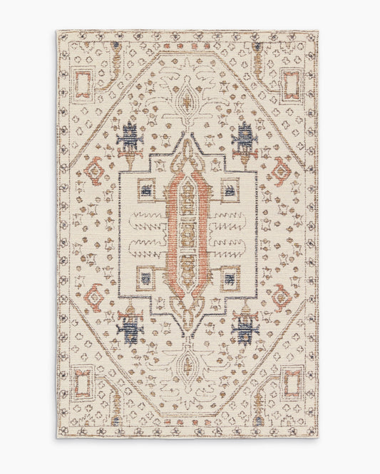 Zadie Wool Rug - 5' x 8' / Beige
