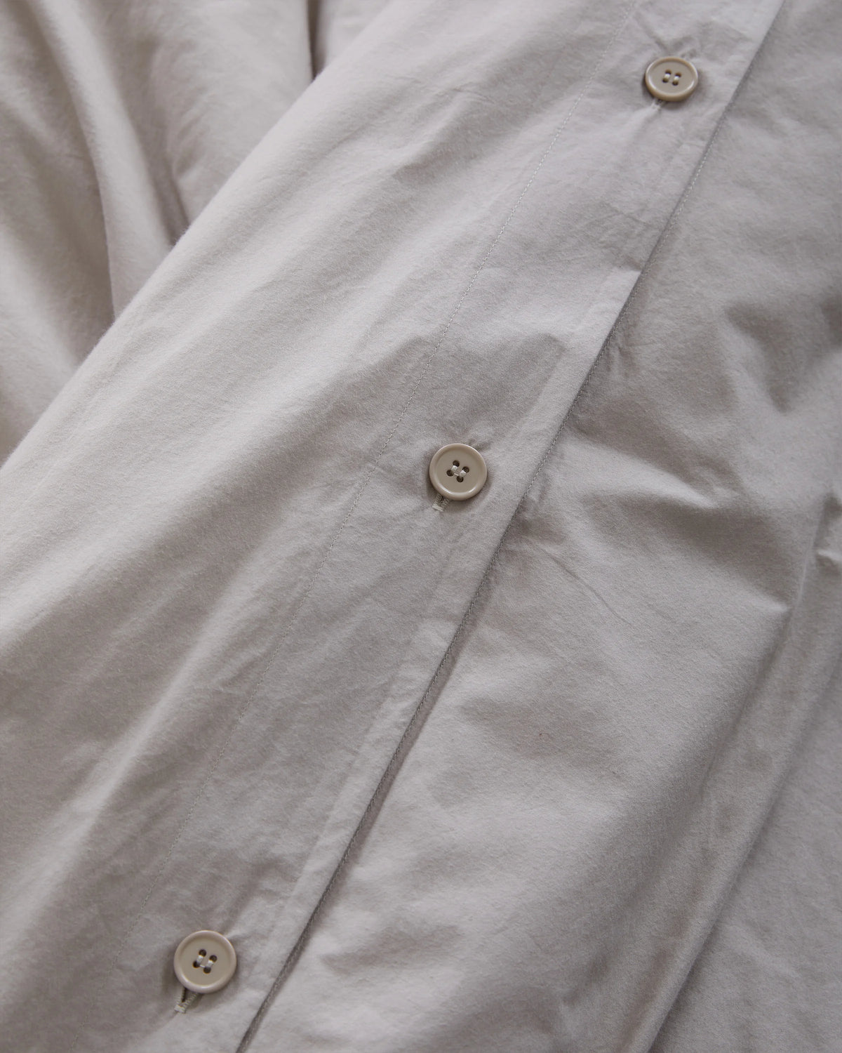 Organic Brushed Cotton Duvet Cover Set - Twin / Toffee