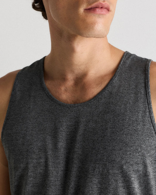Flowknit Breeze Tank - S / Charcoal