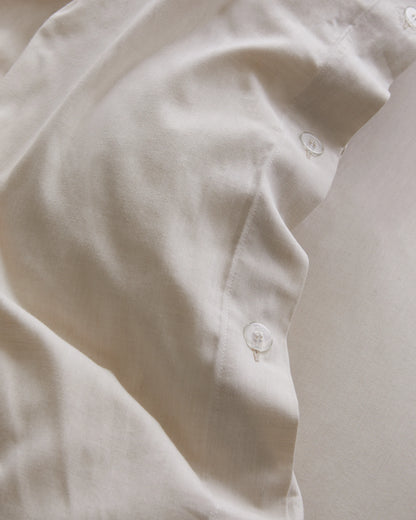 Mongolian Cashmere Cotton Duvet Cover - Twin / Grey