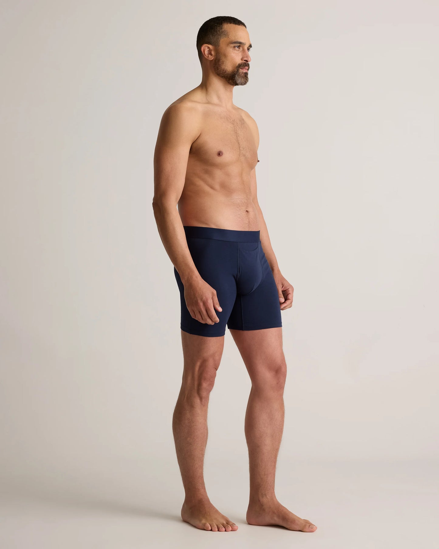 Organic Cotton 6'' Boxer Brief (3-pack) - XS / Light Grey