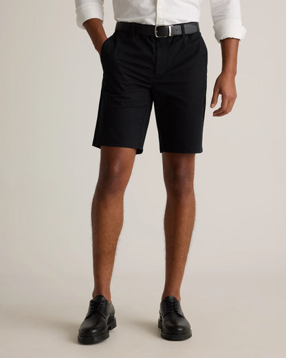 Organic Cotton Classic Stretch Chino Shorts - 9" - 30 / Sand Dune