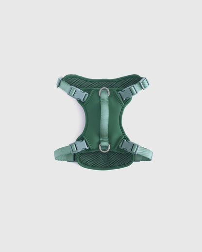 Neoprene Double Panel Dog Harness - XS / Black