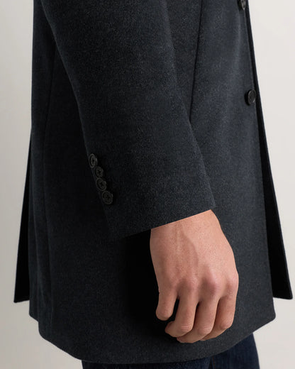 100% Mongolian Cashmere Car Coat - S / Camel
