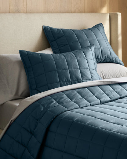 Bamboo Box Quilt - Twin / Sage