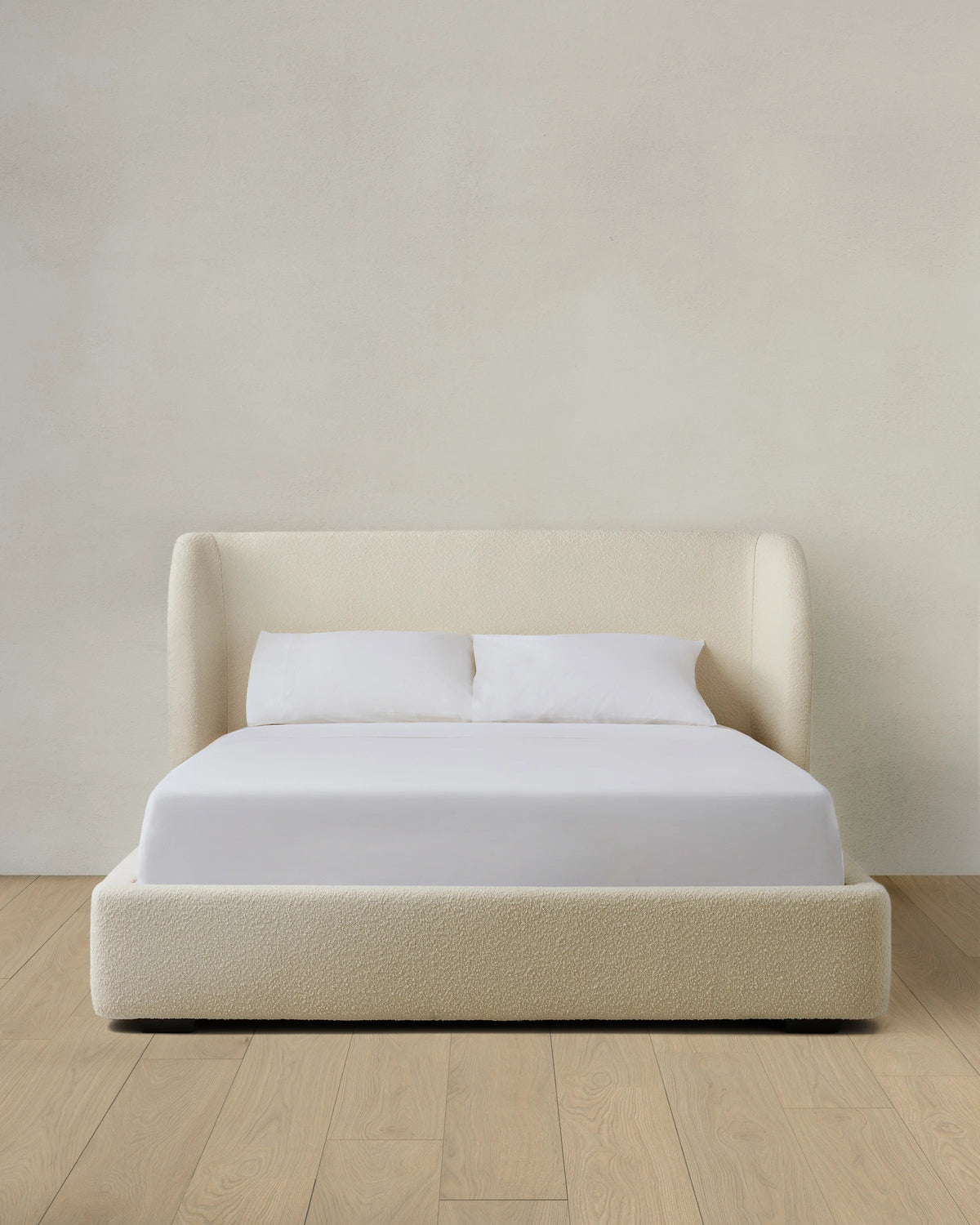 Performance Boucle Shelter Bed - Queen / Ivory