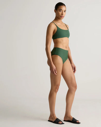 Italian High-Rise Bikini Bottom - XS / Black