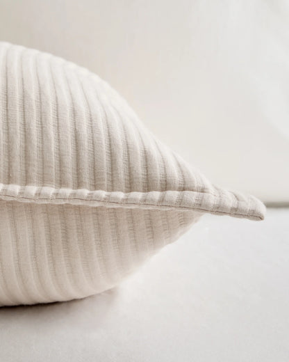 Organic Cotton Matelasse Sham Set - Standard / Dried Sage