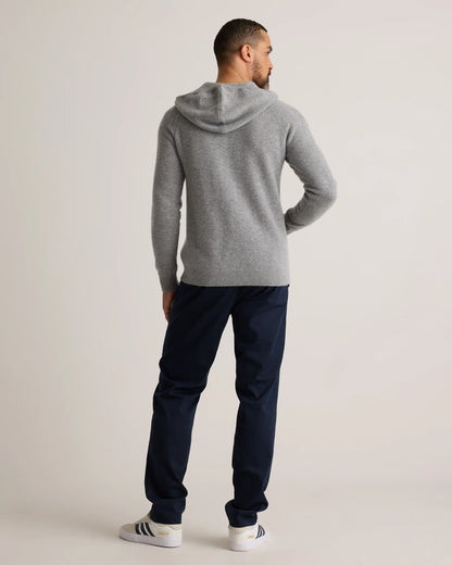 Mongolian Cashmere Pullover Hoodie - XS / Sea Spray Green
