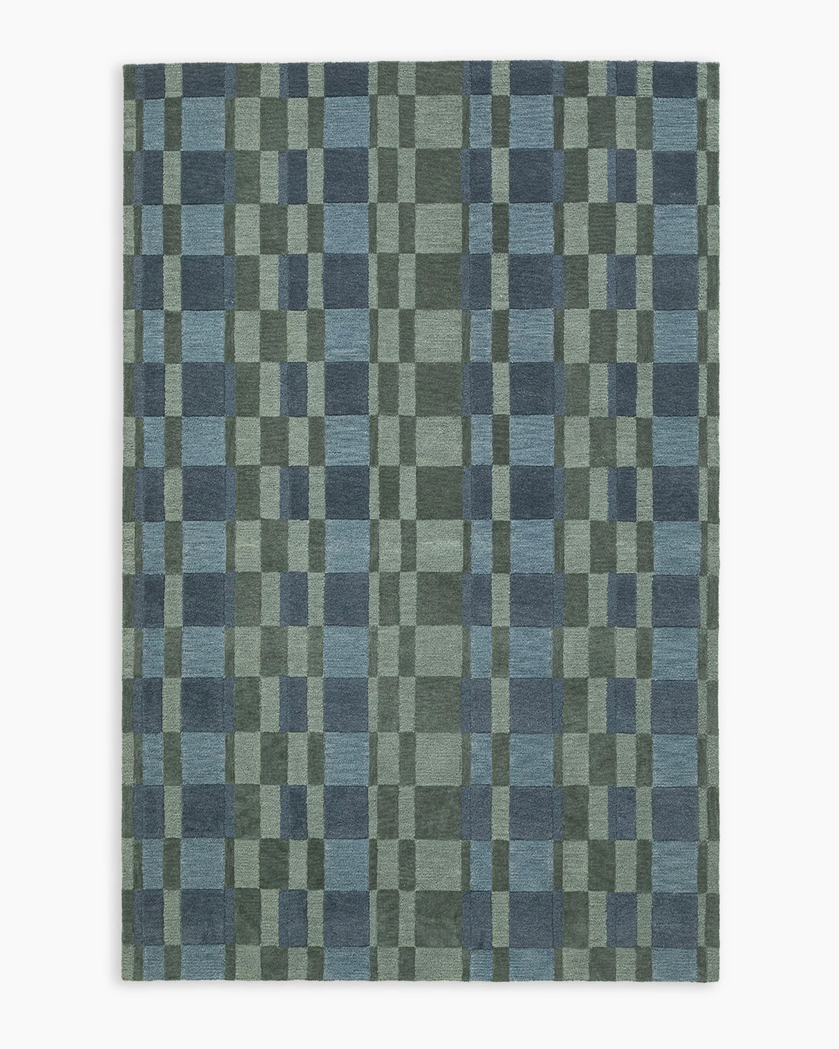Maddox Wool Rug - 5' x 8' / Green
