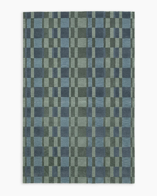 Maddox Wool Rug - 5' x 8' / Green