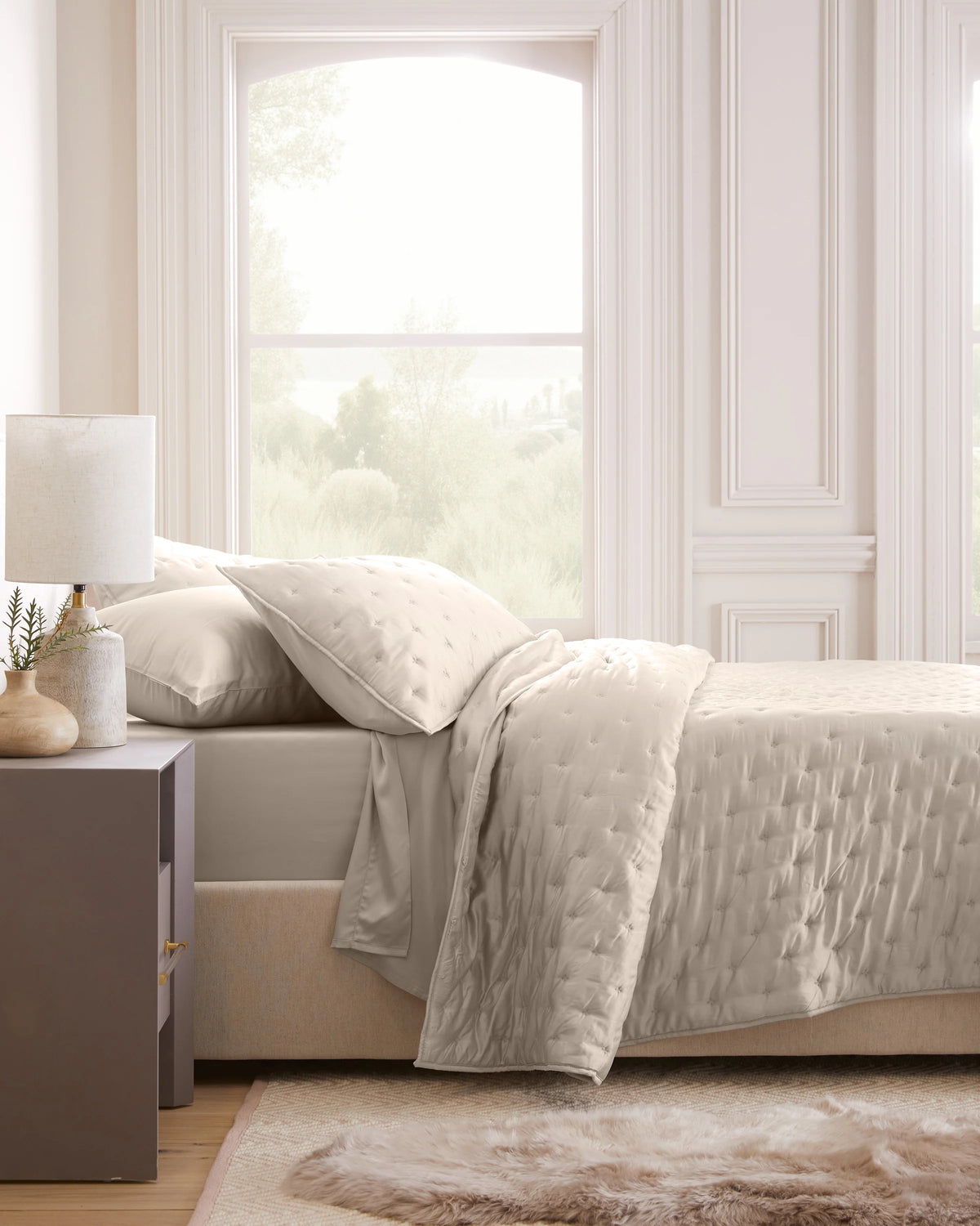 Bamboo Dream Quilt - Twin / Sage