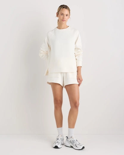CloudComfort Crewneck Sweatshirt - XS / Pebble Beige