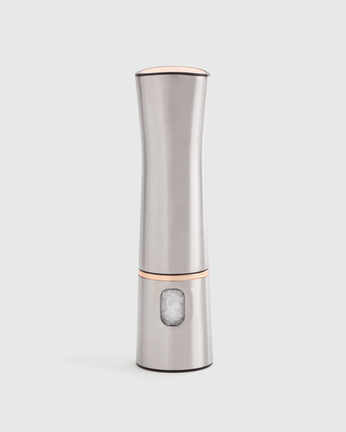 Stainless Steel Electric Salt Mill - One Size / No Color
