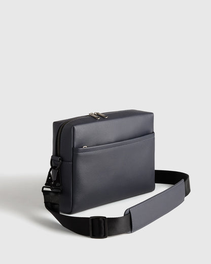 Excursion Italian Leather Crossbody Bag - One Size / Hickory