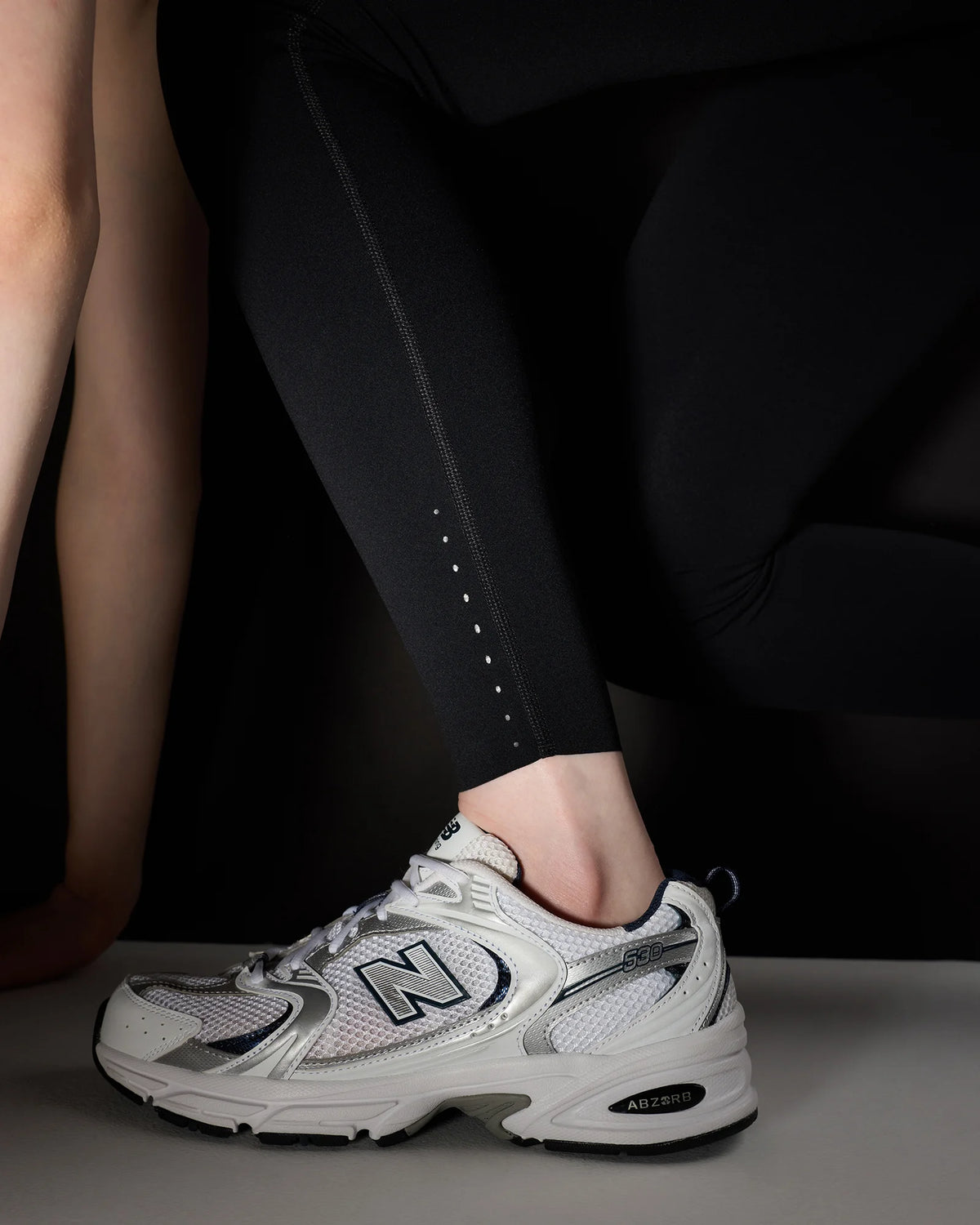 High-Rise Utility Running Tight - XS / Deep Navy