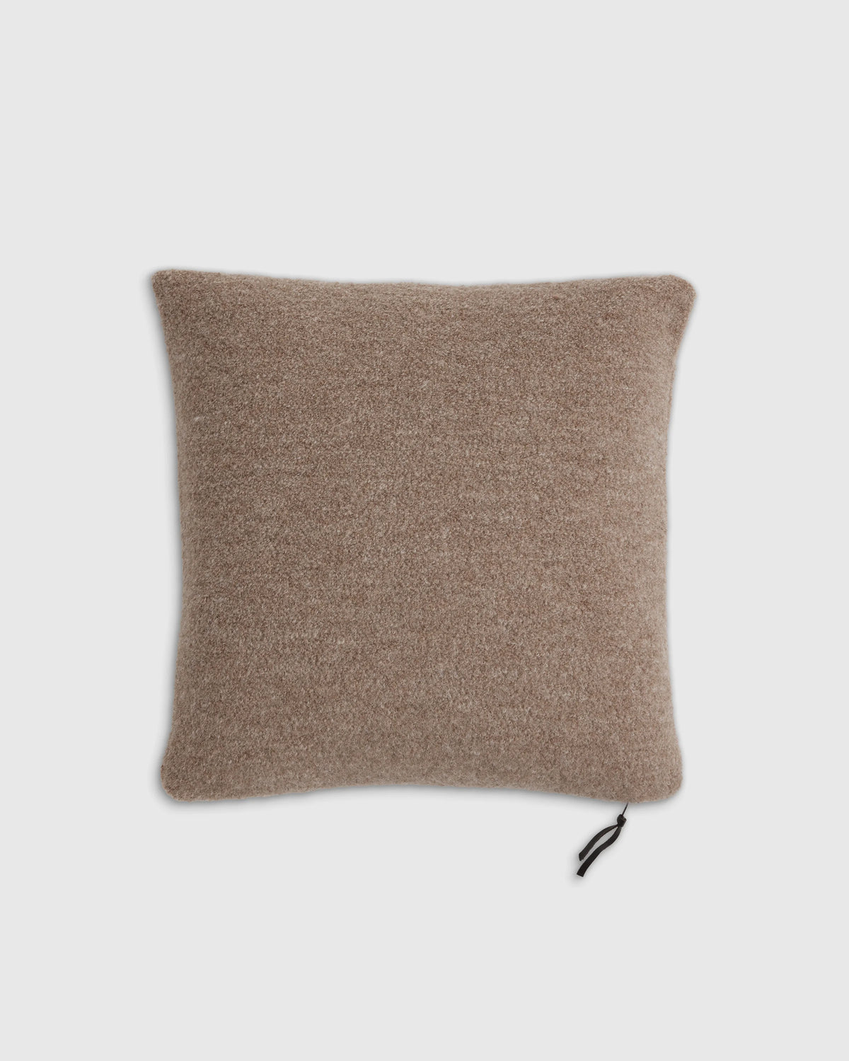 Alpaca Boucle Pillow Cover - 20x20 / Light Heather Grey