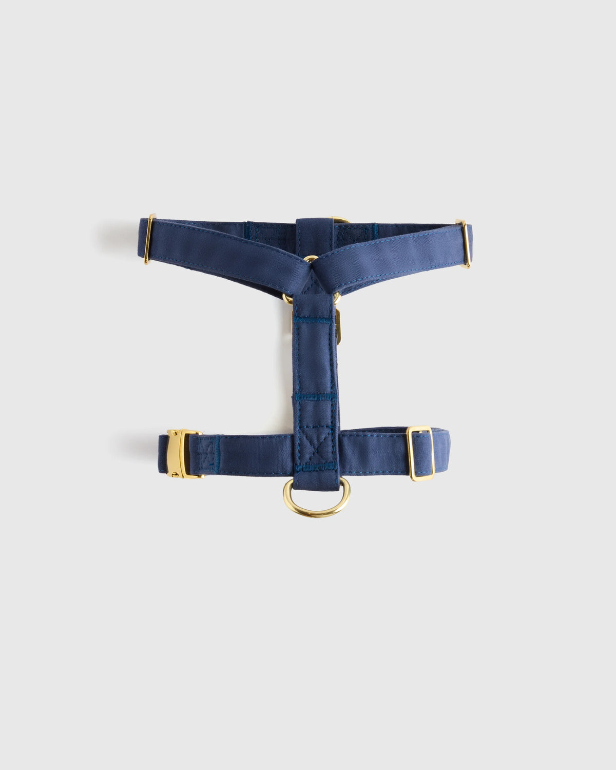100% Cotton-Wrapped Nylon Dog Harness - XS / Navy
