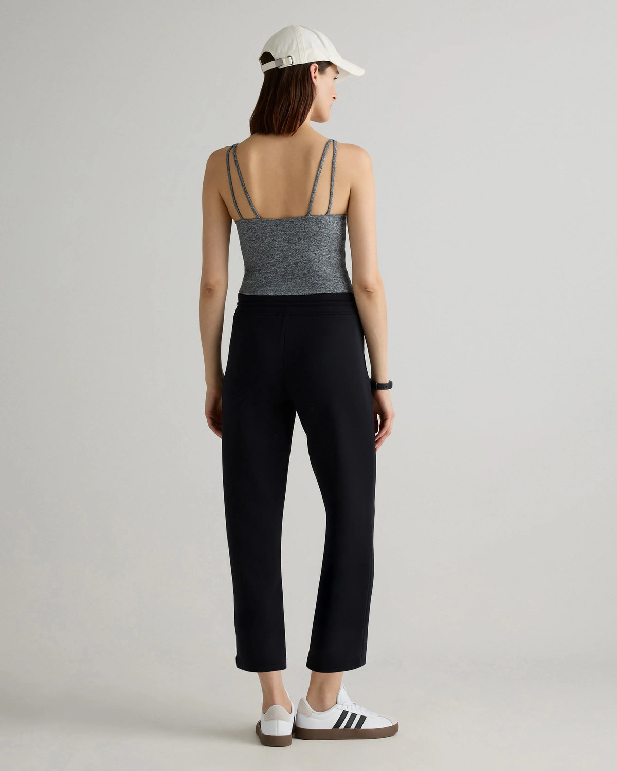 CloudComfort High-Rise Cropped Sweatpants - XS / Pebble Beige
