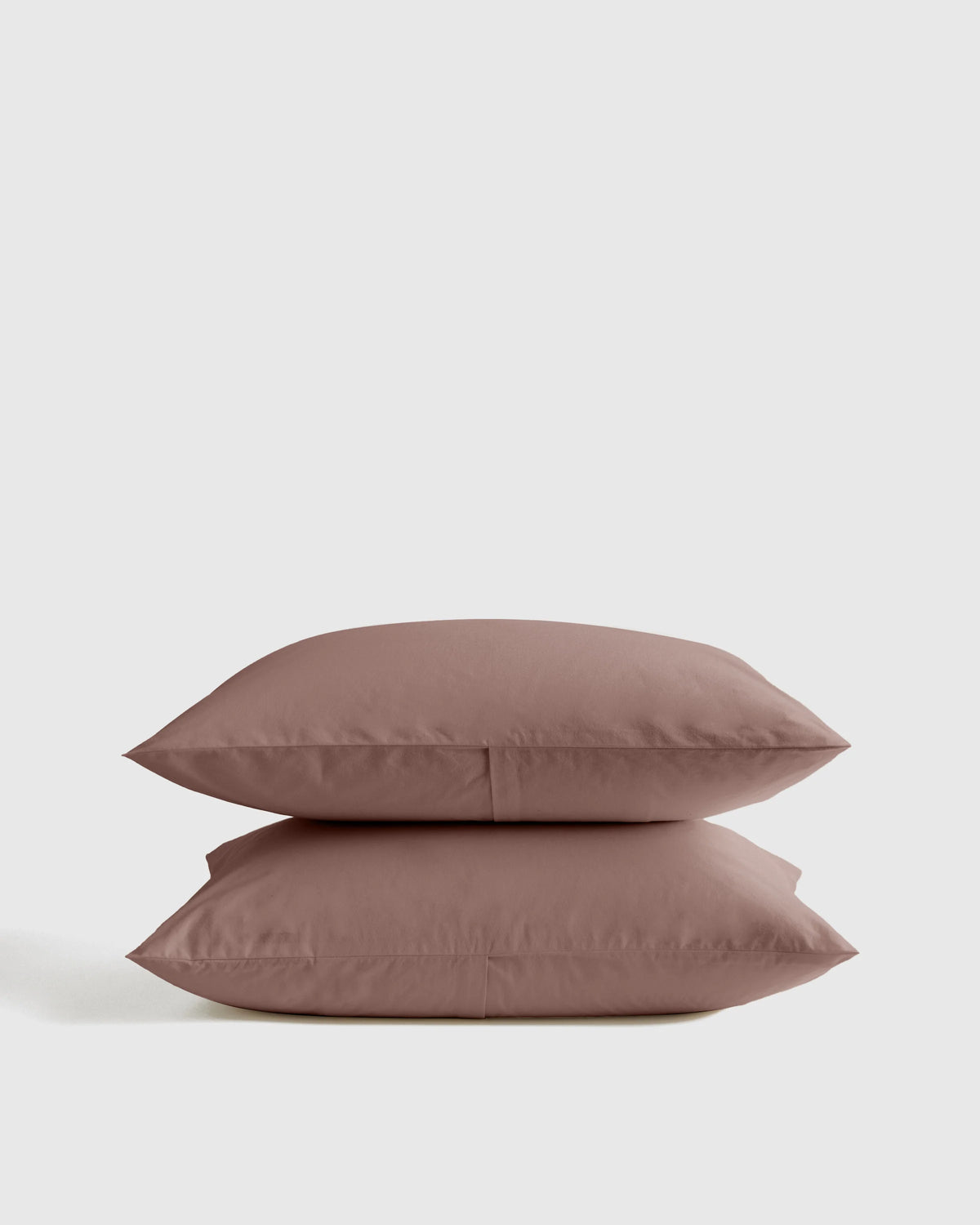 Organic Brushed Cotton Sham Set - Standard / Toffee