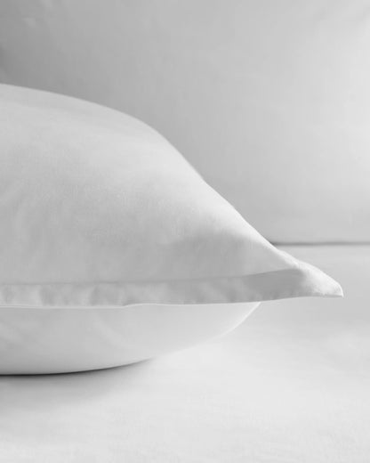 Organic Crisp Percale Euro Sham - Euro / White