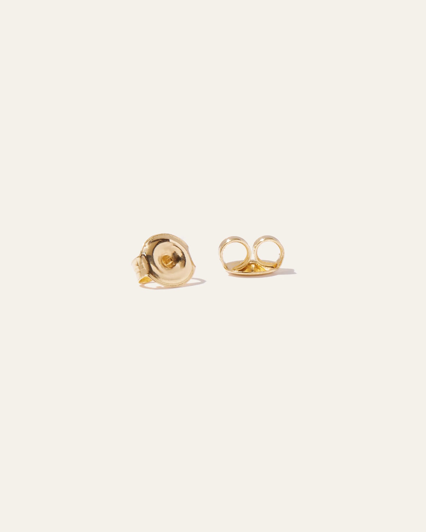 Bubble Ridge Huggie Hoops - One Size / Gold Vermeil