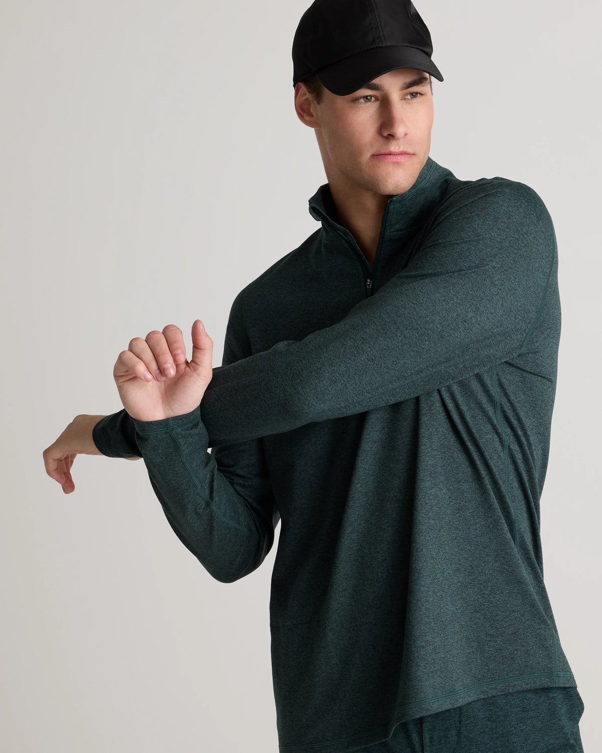 Flowknit Performance Half-Zip - XS / Heather Morel Grey