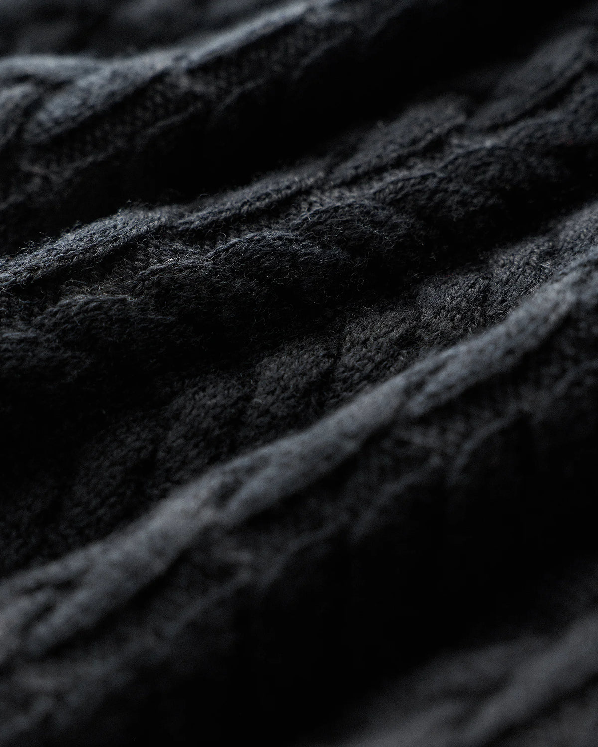 Australian Merino Wool Cable Crewneck Sweater - S / Heather Grey