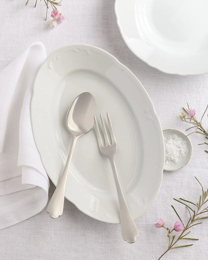 Dolce Vita 2-Pc Serving Utensil Set by Mepra - One Size / Polished Stainless Steel