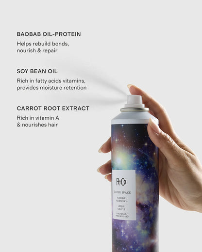 Outerspace Flexible Hairspray by R+Co - One Size / No Color
