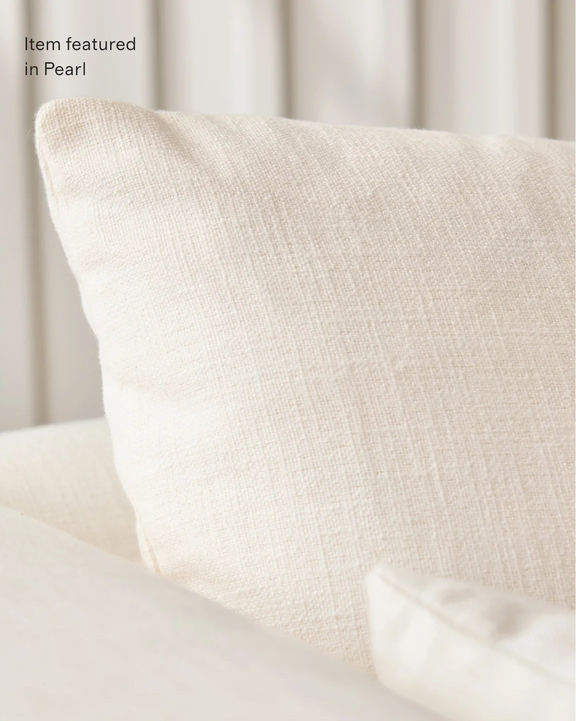 Oasis L Sectional in Performance Linen - One Size / Onyx