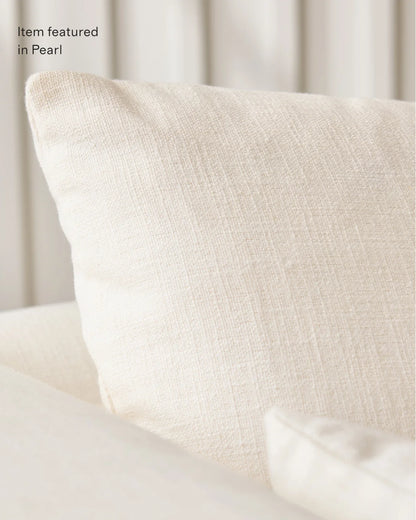 Oasis L Sectional in Performance Linen - One Size / Onyx